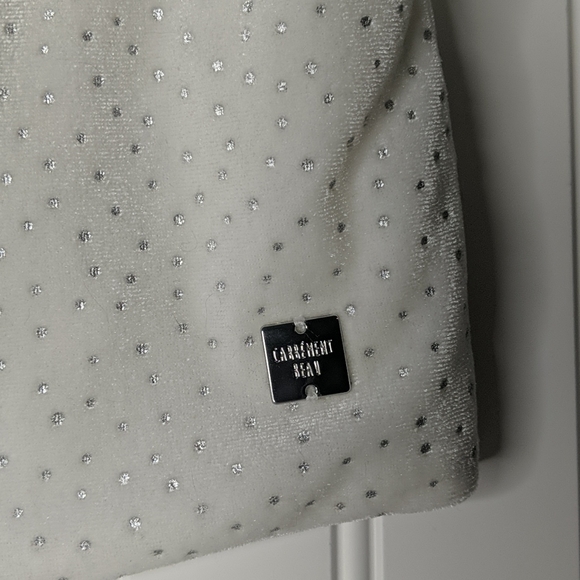 Carrement Beau White Silver Button Jacket - Picture 2 of 6